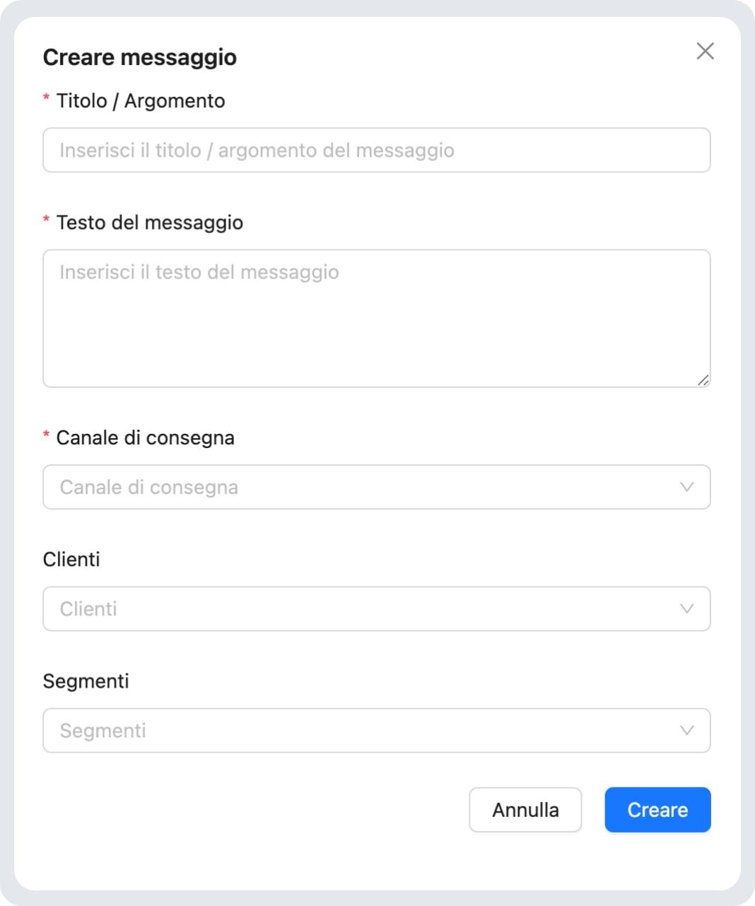 Canali di comunicazione con i clienti image